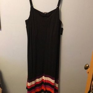 Black cotton/ jersey  dress